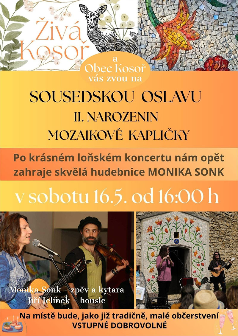 II oslava narozenin mozaikove kaplicky kosor